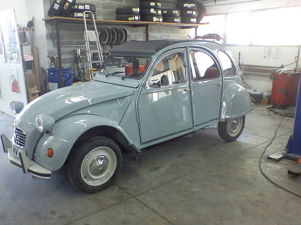 Restauration 2cv a morcenx